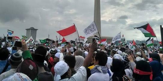Palestina Di Goyang Aksi Massa Pun Datang...