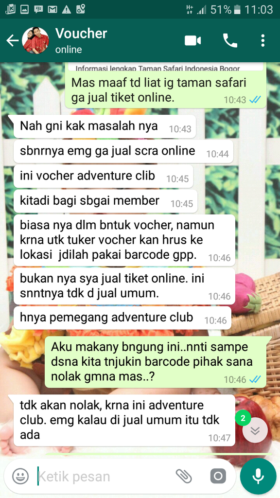  Tiket Taman Safari
