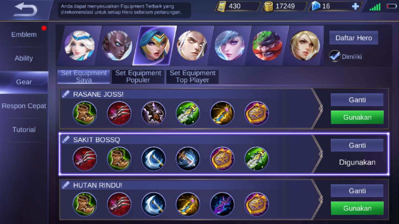 Mau Savage + MVP + GG Pakai Freya ? Ini Buildnya.!!!