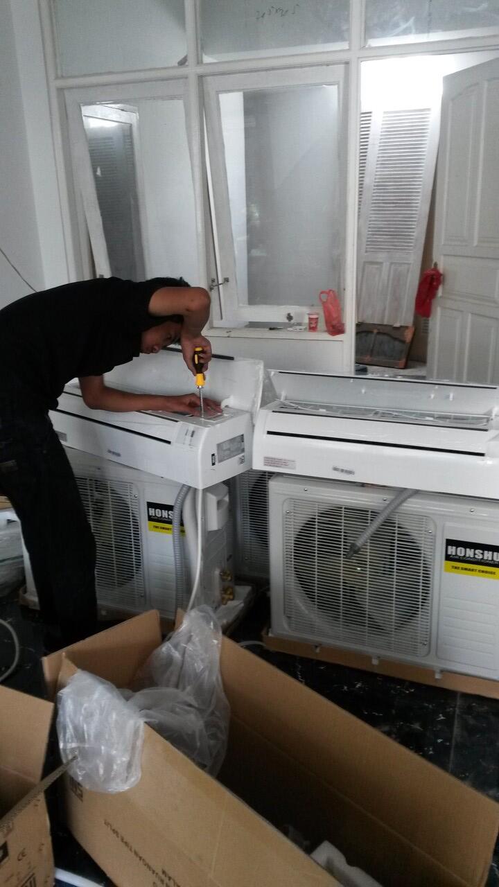 Servis ac mesin cuci kulkas water harter oven instalasi listrik