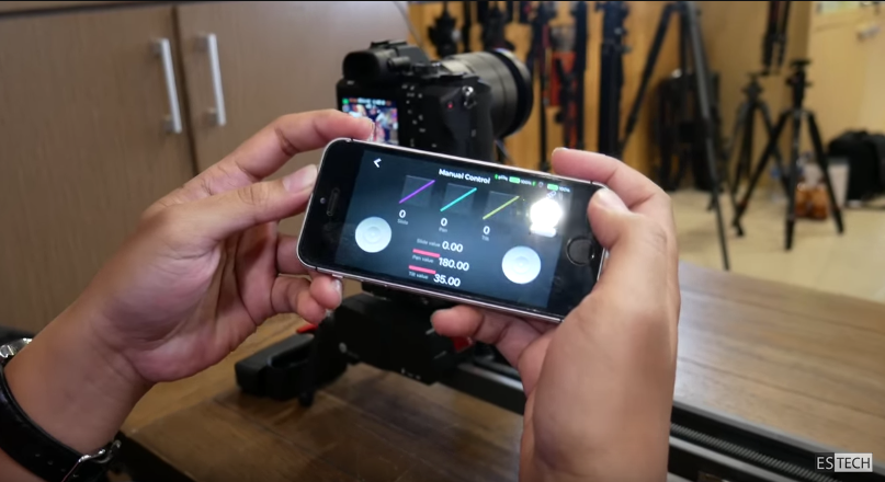 Slider Sinematik Terintegrasi Dengan Handphone??!! Video by Estechmedia