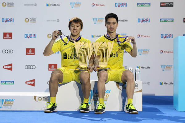 Juara di Dubai Superseries Finals, Marcus/Kevin Ukir Sejarah