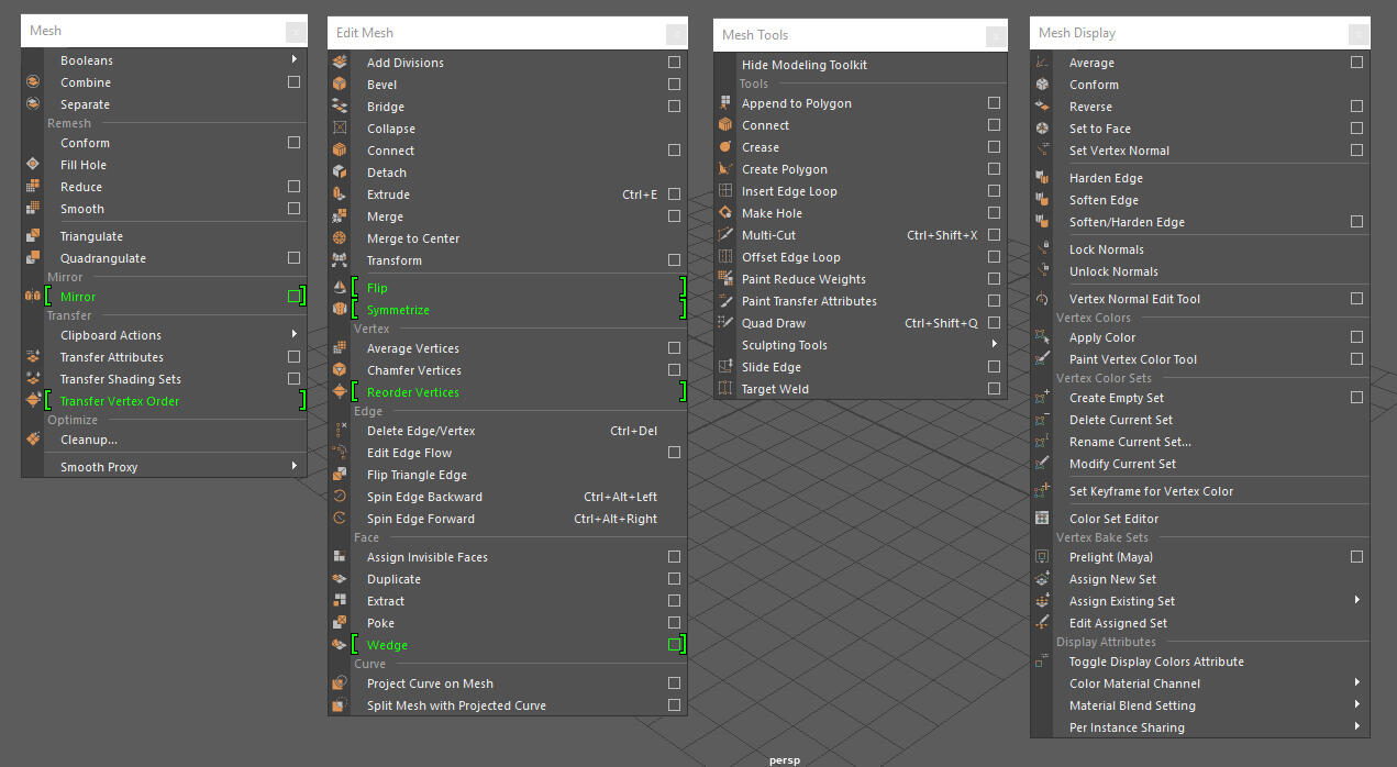 MAYA Modeling - s0201 MAYA Add n Reduce Component