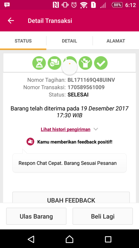 Cash back bukalapak gak masuk