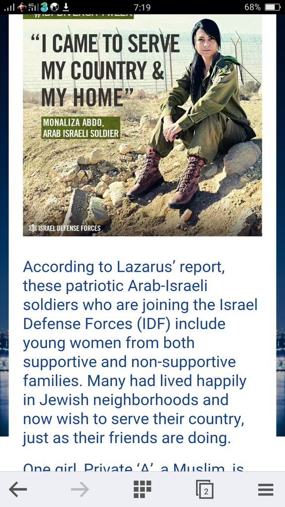 Serdadu-Serdadu Muslim di Barak Militer Israel