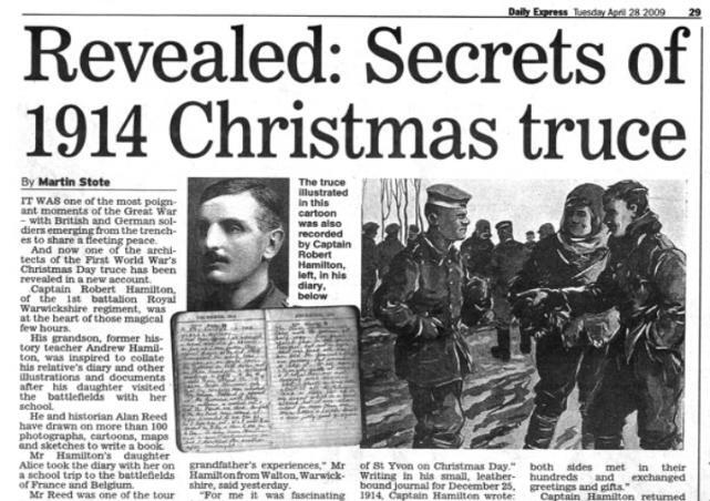 Kisah Christmas Truce 1914