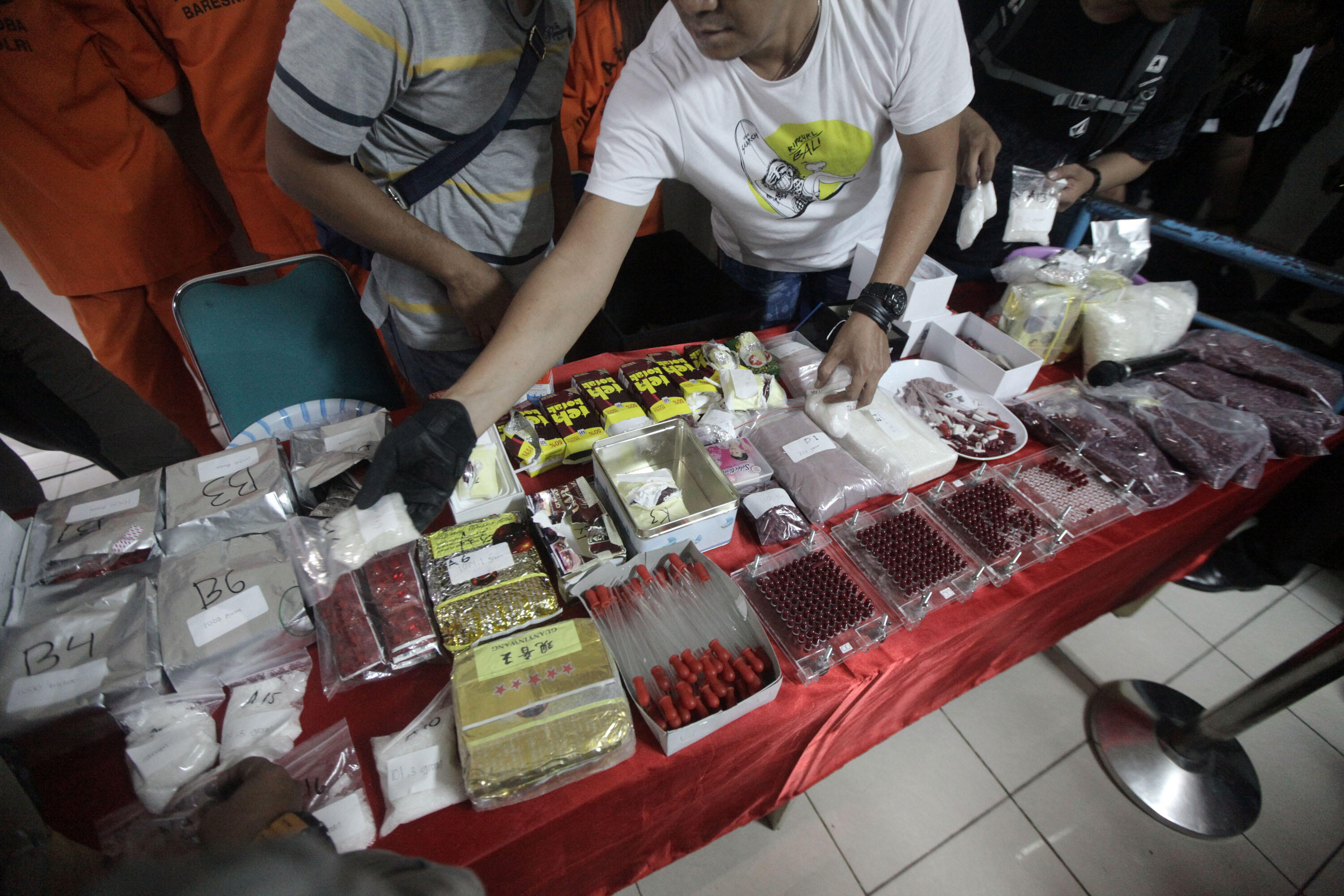 Tempat Pembuatan Narkotika Kembali Dibongkar
