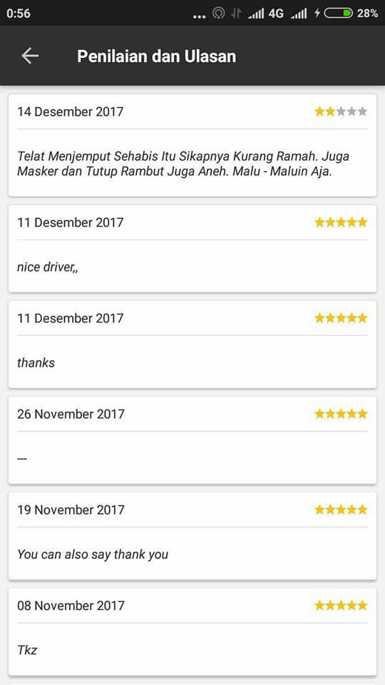 Sudah Ramah &amp; Berniat Hibur CS, Driver Gojek Malah Dapat Testimoni Buruk