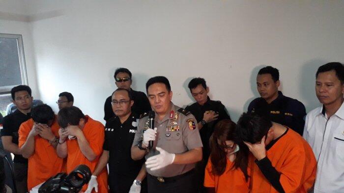 Polri Ungkap Peredaran Narkoba di Apartemen Green Lake Sunter