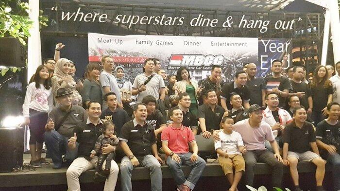 Serunya Acara Malam Keakraban Komunitas Mercedes-Benz Club Indonesia