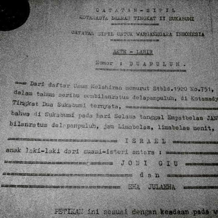 Cerita Warga Sukabumi Bernama Israel, Ayahnya Pernah Kelaparan Ditolong Tentara Israe