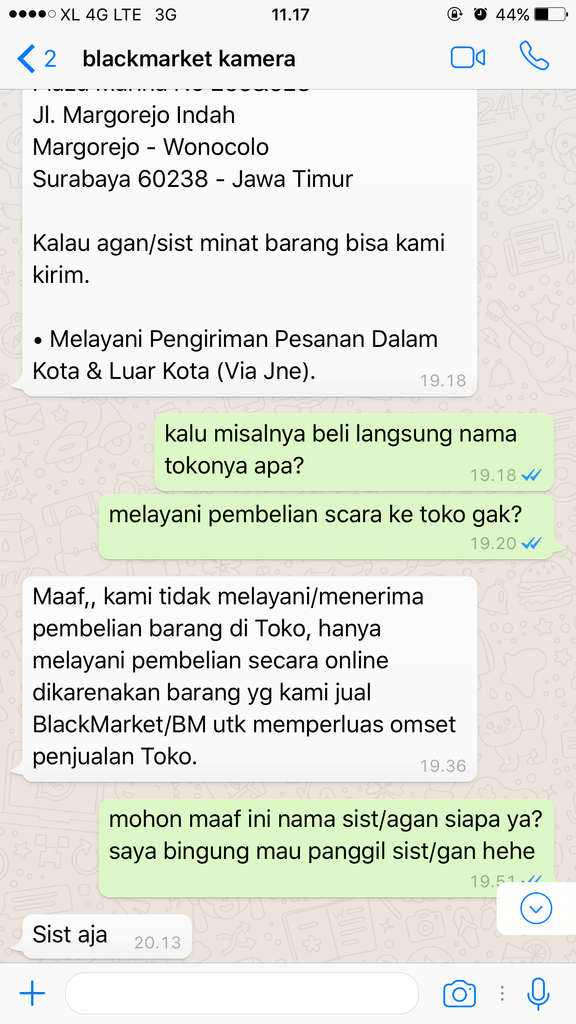 HAMPIR SAJA!! KENA PENIPUAN ONLINESHOP KAMERA BLACKMARKET "GYOVANI" MELALUI INSTAGRAM