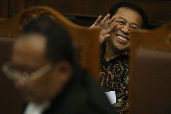 Dari Pengadilan, Novanto Berpesan