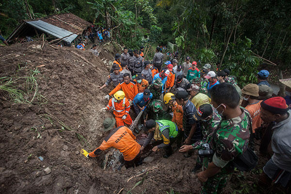 11 Titik di Kulonprogo Diterjang Longsor