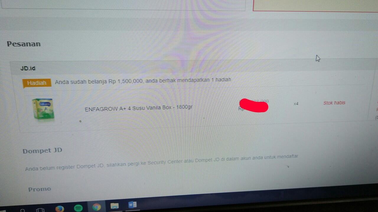 BELANJA DI JD.ID, SAYA MERASA DIBOHONGI