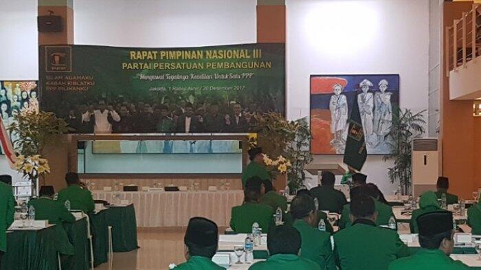 Ada Teriakan Boikot Jokowi di Rapimnas PPP Kubu Djan Faridz