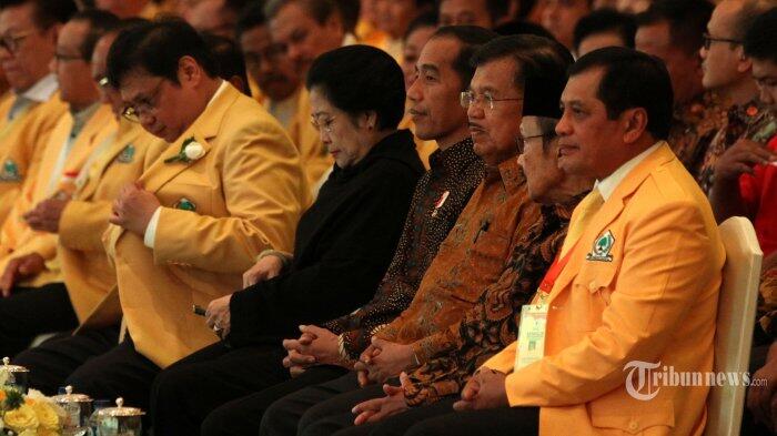 Beda Guyon Jokowi dan Jusuf Kalla di Munaslub Golkar, Kader Tetap Tertawa