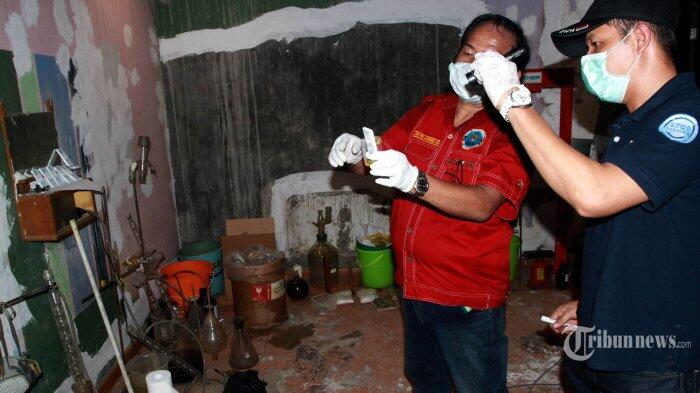 BNN Kantongi Perusahaan Pemasok Bahan Baku Laboratorium Narkoba Diskotek MG