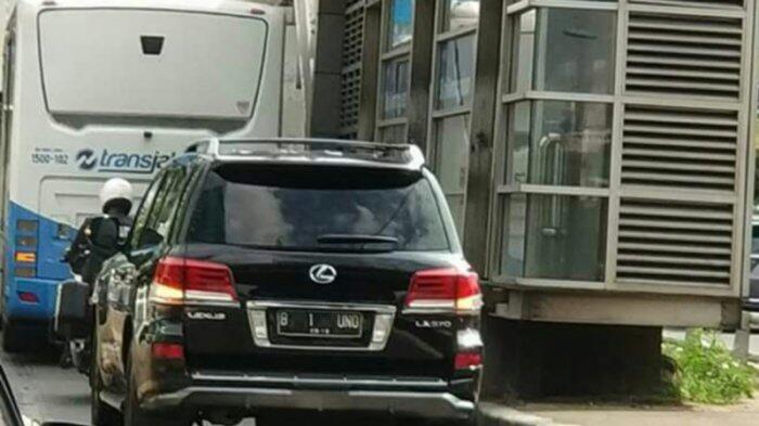 Pemilik Mobil B 1 UNO yang Terobos Jalur Transjakarta Bukan Milik Sandiaga Uno