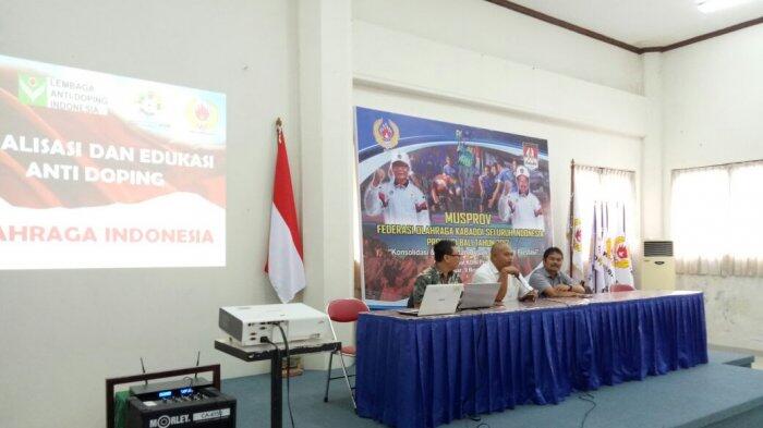 Lembaga Anti Doping Indonesia Gencar Turun ke Daerah