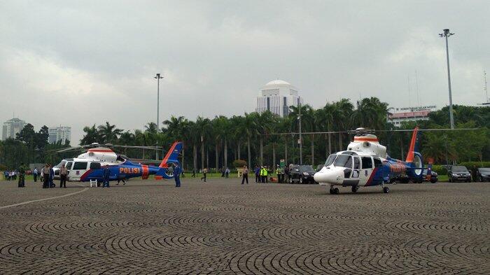 Kapolri, Mendagri dan Menteri PUPR Pantau Jalur Pantura dari Udara