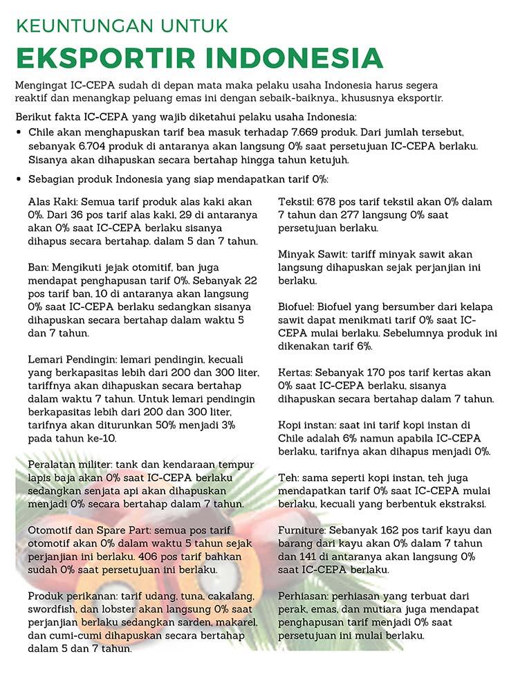 Jadi Negara Tujuan Misi Dagang, ini Fakta Menarik Hubungan Indonesia-Cile