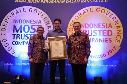 Telkom Sabet Penghargaan The Most Trusted Company