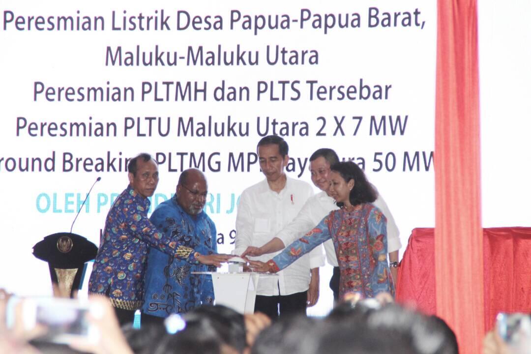 Seluruh Desa di Papua Terang Benderang di Tahun 2018