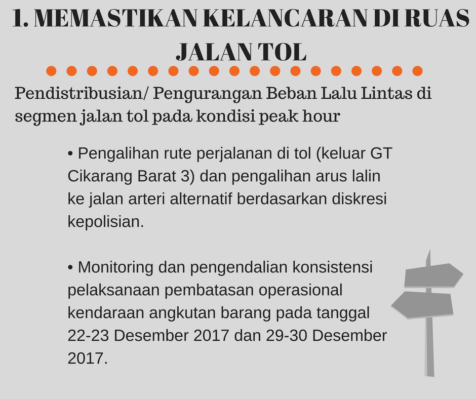 Langkah Jasa Marga Atasi Kemacetan Jelang Libur Natal dan Tahun Baru 2018