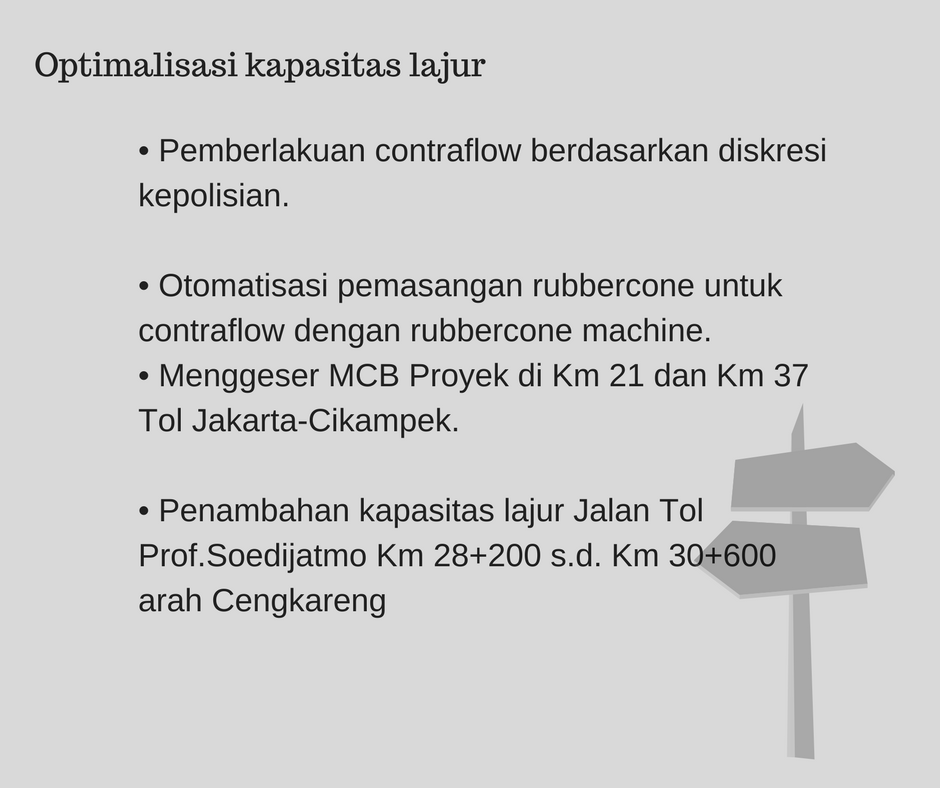Langkah Jasa Marga Atasi Kemacetan Jelang Libur Natal dan Tahun Baru 2018