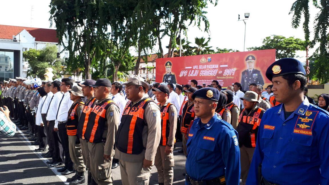 Natal dan Tahun Baru, Polrestabes Surabaya Siagakan 1200 Personel