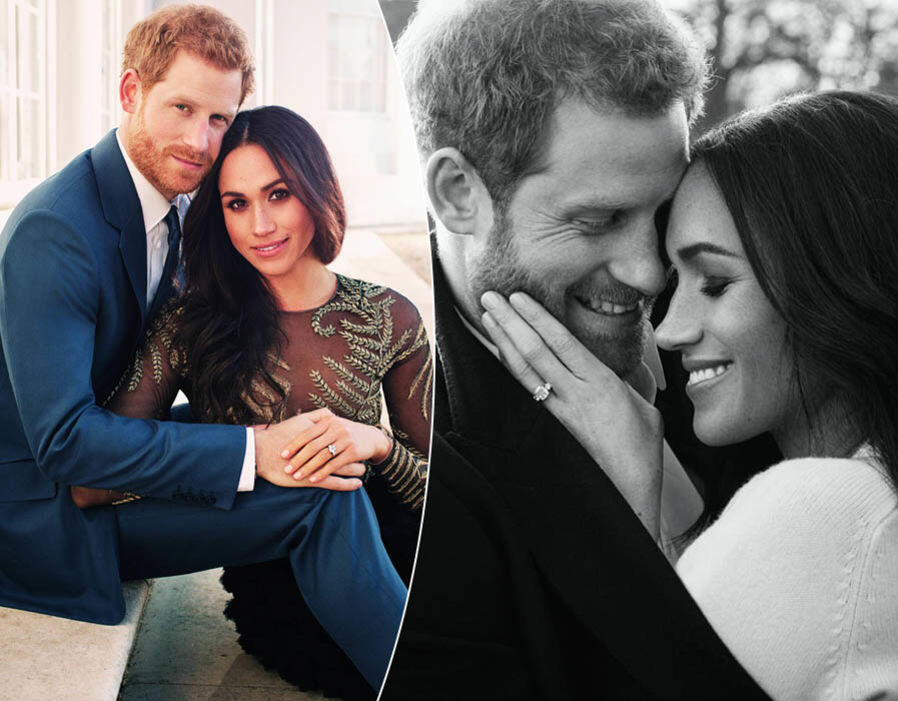 Meghan Markle Tampil Menawan dengan Balutan Gaun Rp 1 M di Foto Pertunangan