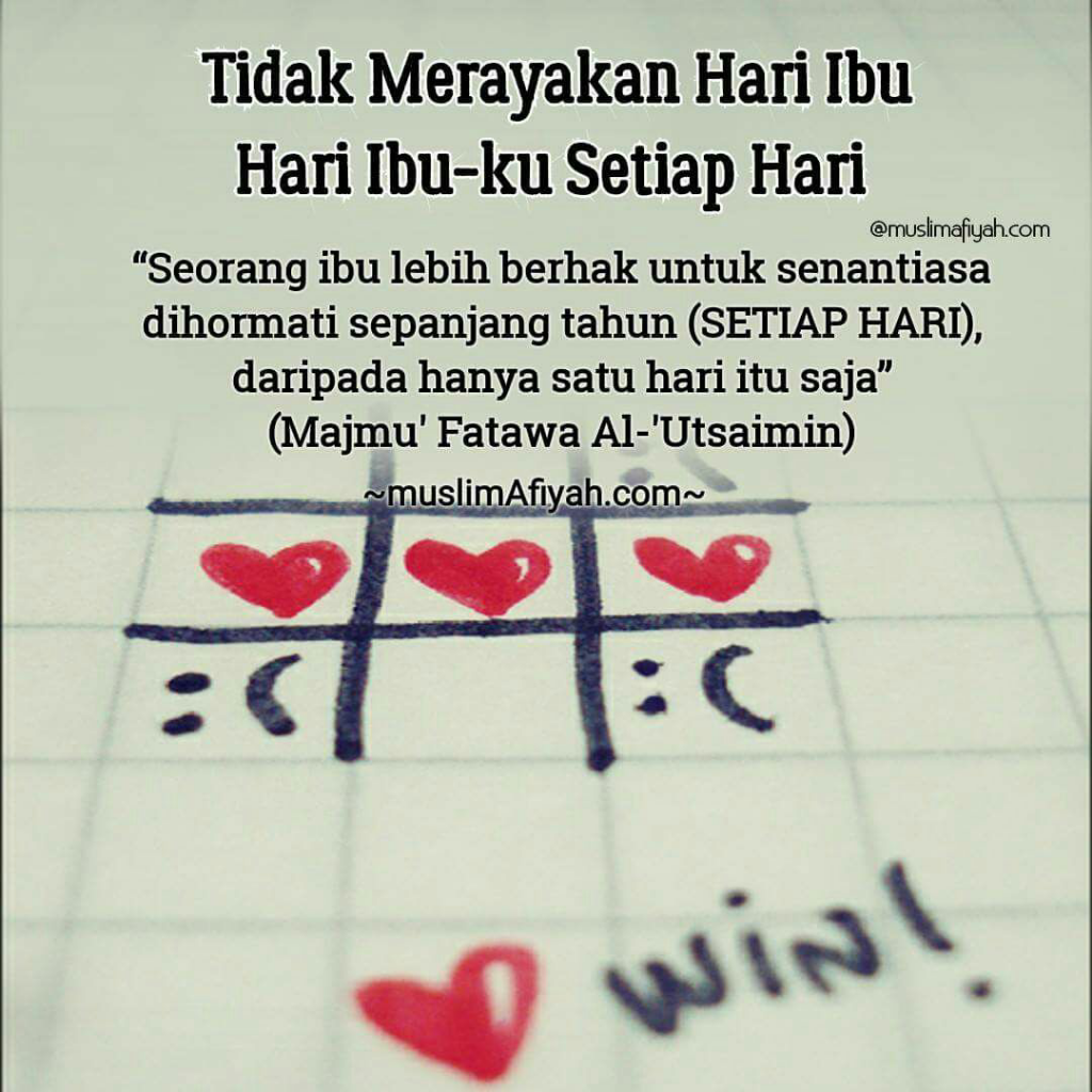 Merayakan Hari Ibu?