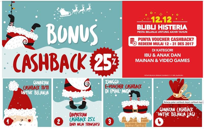 Promo Cashback 25% Blibli.com, sistem ga jelas customer yang dirugikan.