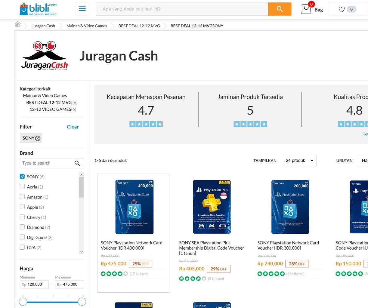 Promo Cashback 25% Blibli.com, sistem ga jelas customer yang dirugikan.