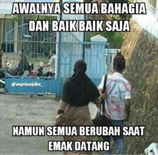 Selamat Hari Ibu! 9 Meme Ini Bikin Agan Kangen Sama Emak