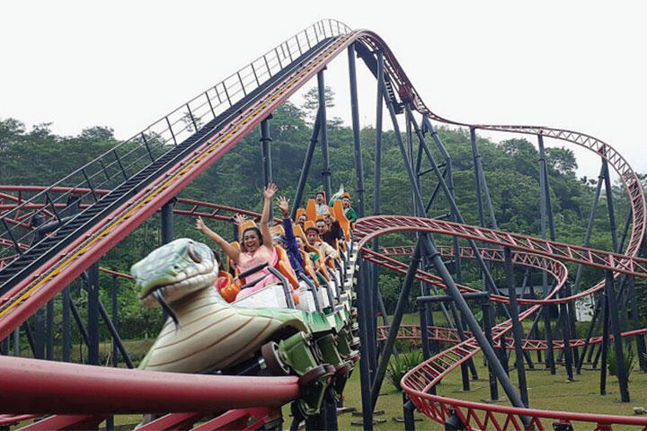 Jungleland Luncurkan Roller Coaster Terpanjang