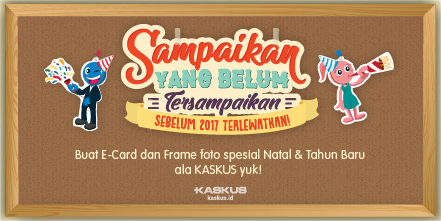 Mau Kirim Ucapan Natal dan Tahun Baru? Pakai E-Card Spesial KASKUS Aja!