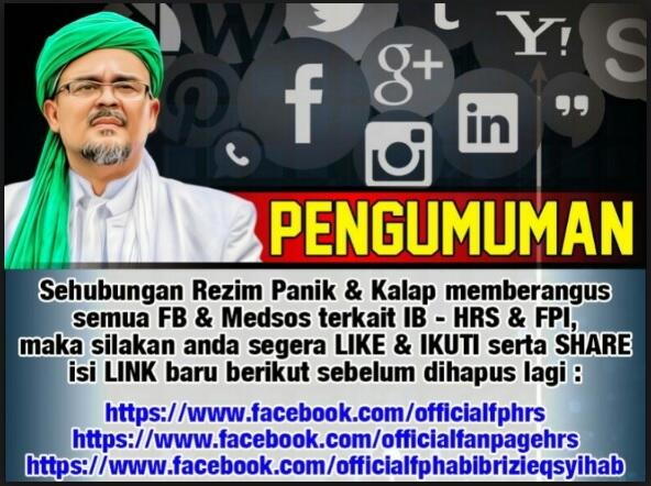Natal dan Tahun Baru Nanti FPI Bakal ‘Libur’ Pakai Medsos, Alasannya Ini