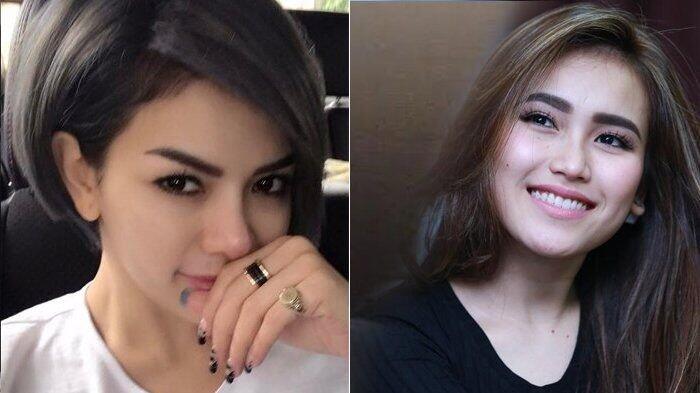 Senyum Ayu Ting Ting untuk Nikita Mirzani