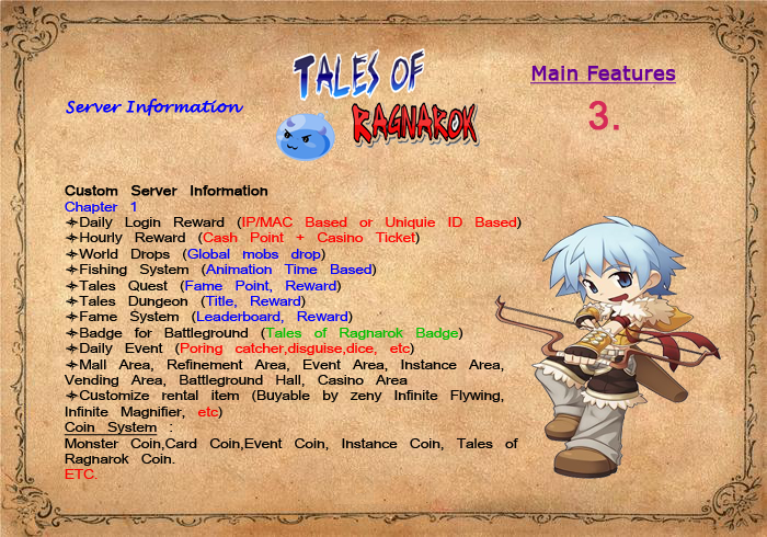 Tales of Ragnarok &#91;Renewal&#93; Latest kRO Update! Open Beta 24-Dec-2017