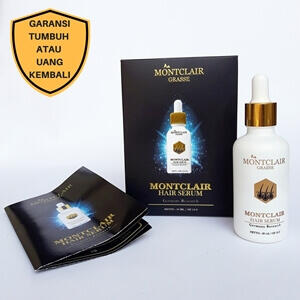 Montclair Hair Serum Mengatasi Kebotakan Kerontokan Rambut Garansi Pasti Tumbuh