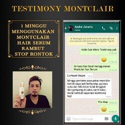 Montclair Hair Serum Mengatasi Kebotakan Kerontokan Rambut Garansi Pasti Tumbuh