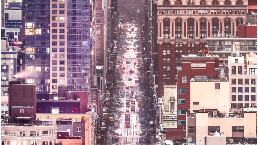 Melihat malam hingga pagi di New York, dalam satu foto beresolusi 620 Megapixels