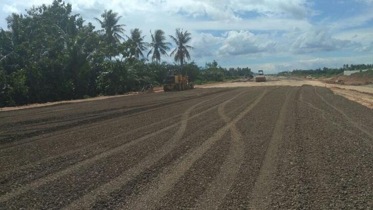Project Penanaman Rumput Ruas Jalan Tol Trans Sumatra Profit 10%.