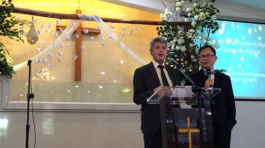 Dubes Palestina ikut acara Natal di gereja Grogol: Harapkan perdamaian dan tunjukkan 