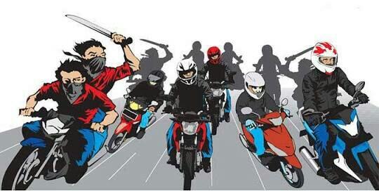 Waspada Geng Motor Semakin Meresahkan