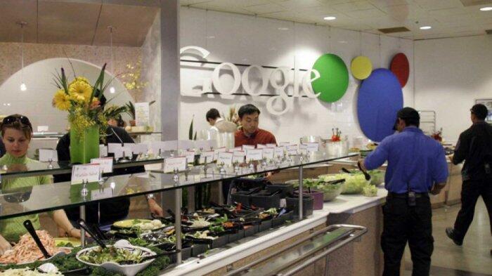 Karyawan Perusahaan Sekelas Google Apa Ya Makanannya? Yuk Intip Menu di Kantinnya