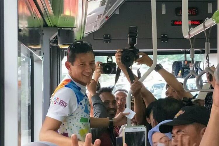 60 Menit Sandiaga dan Lulung di Tanah Abang...