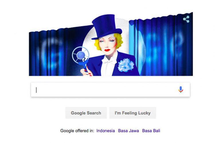 Mengenal Marlene Dietrich yang Jadi Google Doodle Hari Ini (27 Desember 2017)